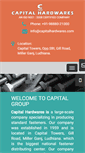 Mobile Screenshot of capitalhardwares.com
